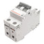 Used Lot of 2 Cutler-Hammer WMS2C13 Circuit Breaker, 2-Pole, 13A 240/415VAC, DIN Rail