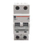 Used Lot of 2 Cutler-Hammer WMS2C15 Circuit Breaker, 2-Pole, 15A 240/415VAC, DIN Rail