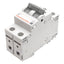 Used Lot of 2 Cutler-Hammer WMS2C15 Circuit Breaker, 2-Pole, 15A 240/415VAC, DIN Rail