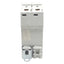Used Lot of 2 Cutler-Hammer WMS2C15 Circuit Breaker, 2-Pole, 15A 240/415VAC, DIN Rail