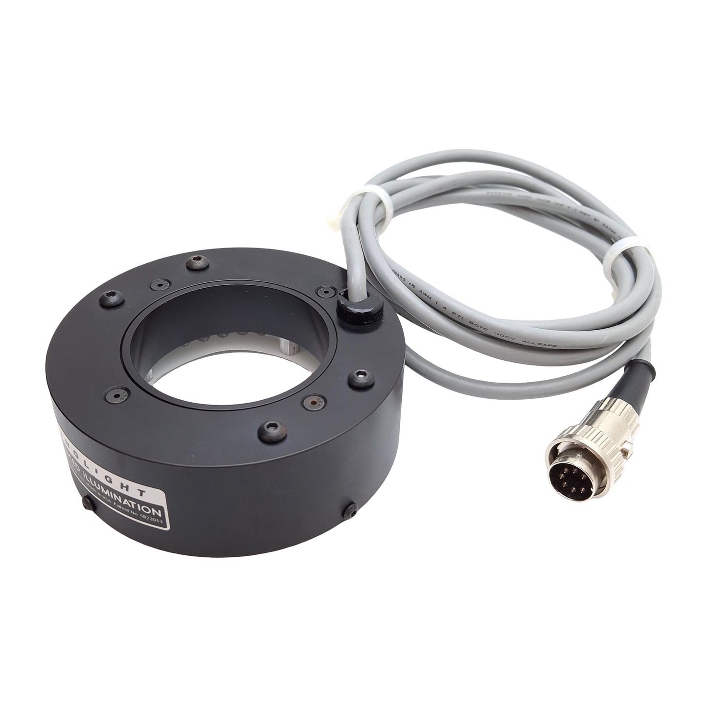 Used Advanced Illumination RL5064-660 LED Ring Light, 660nm Red, ø55mm ID, 24VDC