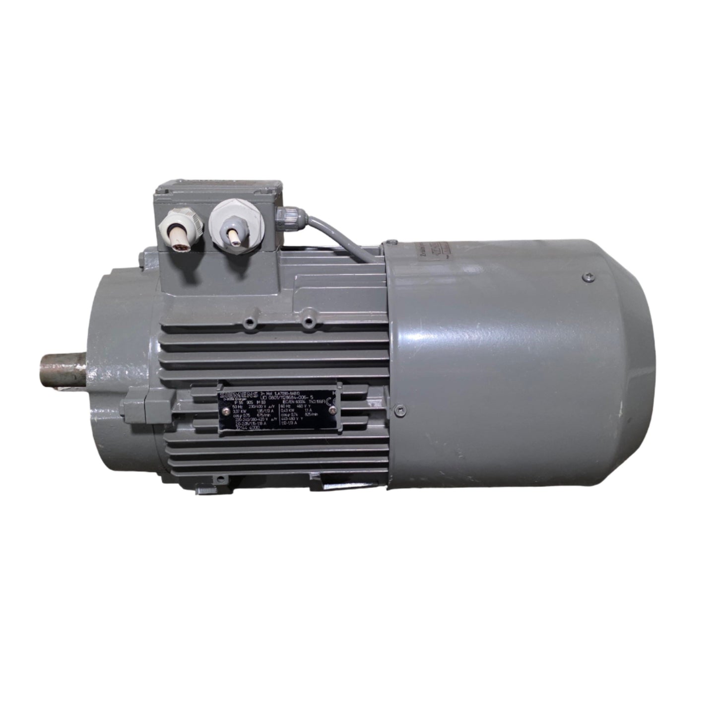 Used Siemens 1LA7090-8AB10 General Purpose AC Motor 0.37kW 230/460VAC, 750RPM, IEC 90