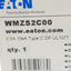 New Eaton WMZS2C00 Miniature Circuit Breaker, 277/480 VAC, 2-Pole, 0.5 Amp