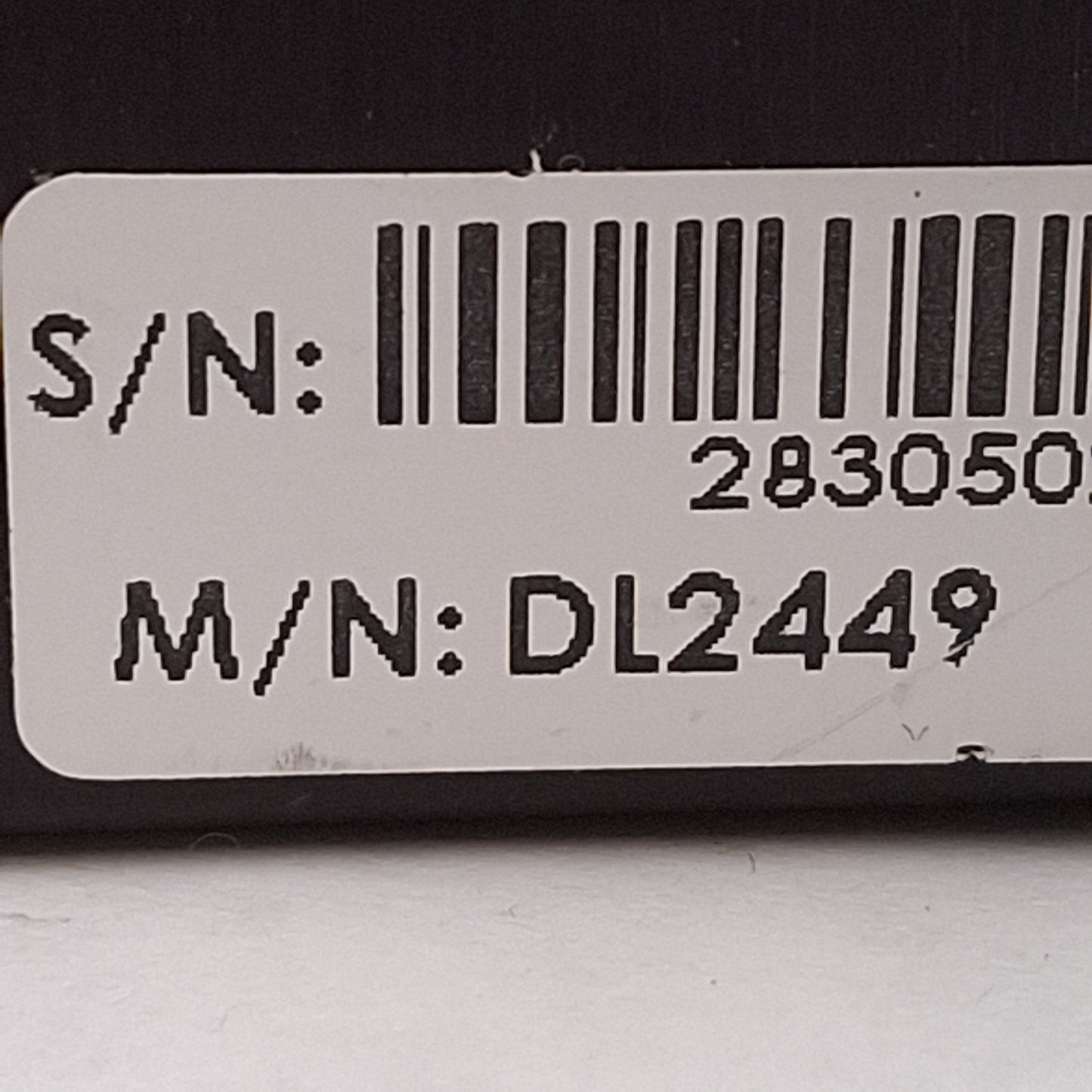 Used Advanced Illumination DL2449-WHI Axial Diffuse Illuminator, White, 2" x 2" 24VDC
