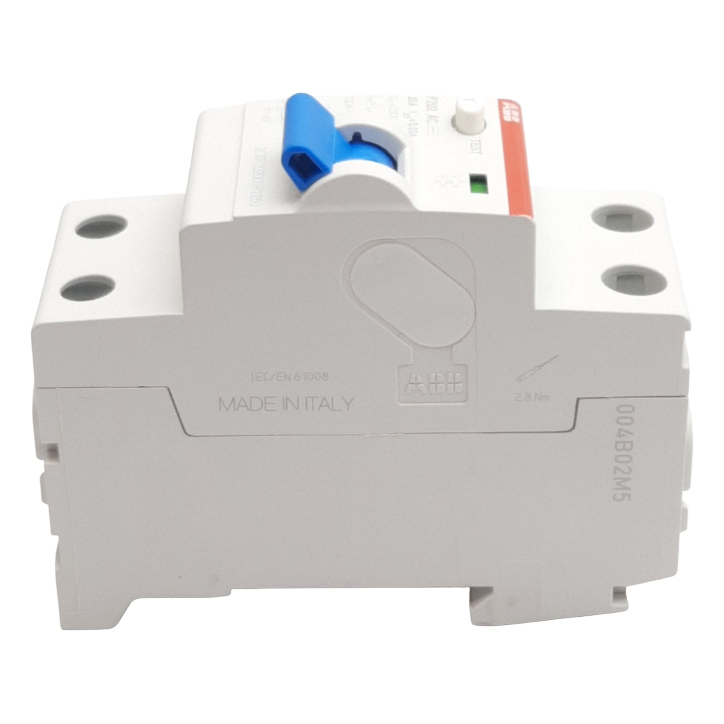 New ABB F202 AC-25/0.03 Residual Current Circuit Breaker, 2-Pole 30mA 25A 170-254VAC