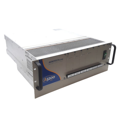 Used Aerotech A3200 Npaq-B-20B-30B 6-Axis Controller 3U Rack Mount w/4x Drives 230VAC