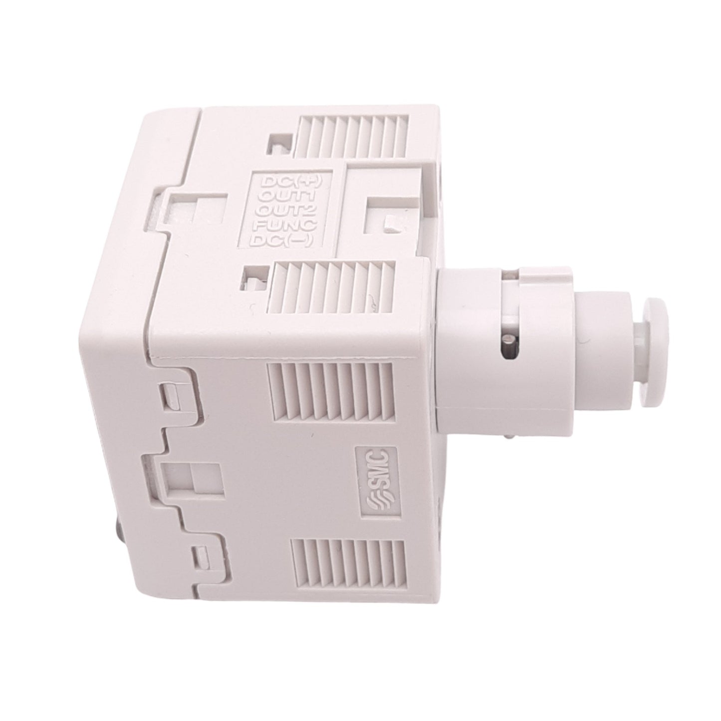 New SMC ZSE30AF-C4H-P Vacuum Switch, -100-100kPa, 1 PNP Open Out, ø4mm P2C, 12-24VDC