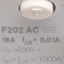 New ABB F202 AC-16/0.01 Residual Current Circuit Breaker 2-Pole, 10mA 16A 110-254VAC
