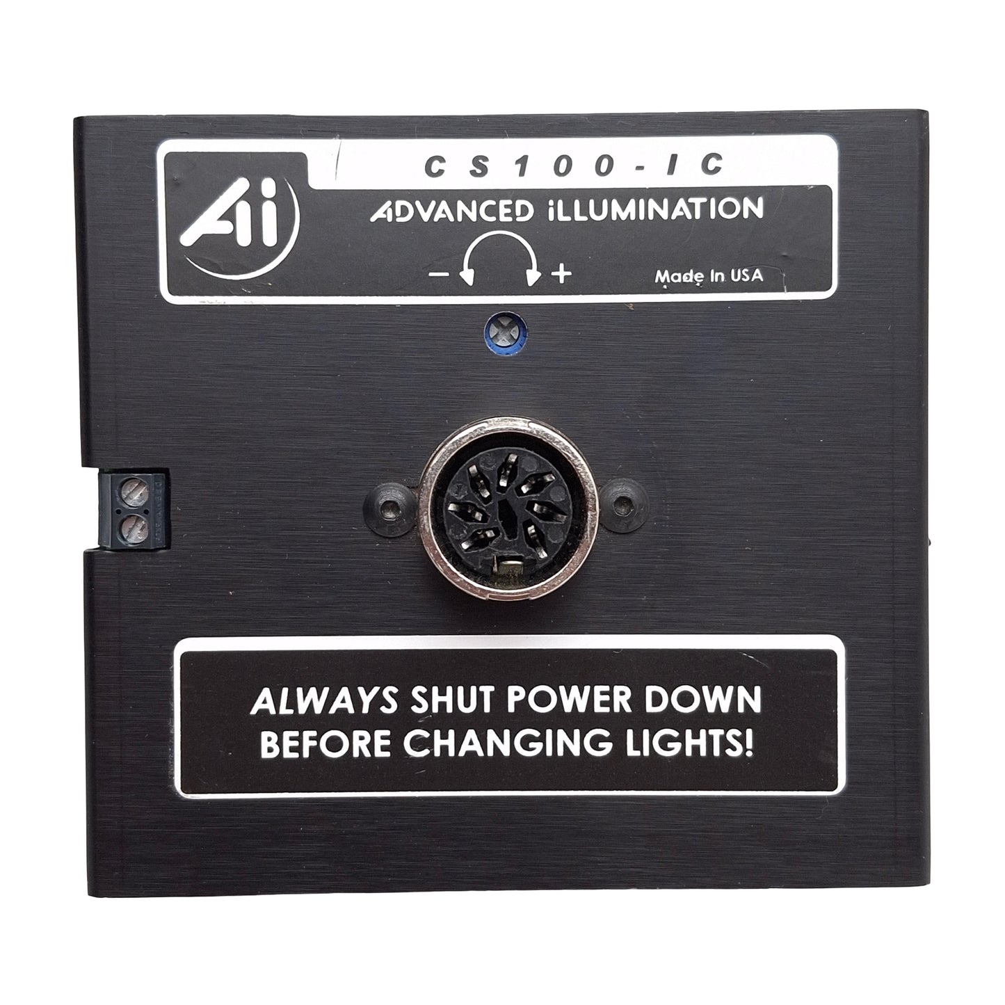 Used Advanced Illumination CS100-IC Machine Vision Light Power Supply, 24VDC