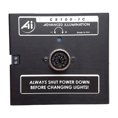 Used Advanced Illumination CS100-IC Machine Vision Light Power Supply, 24VDC