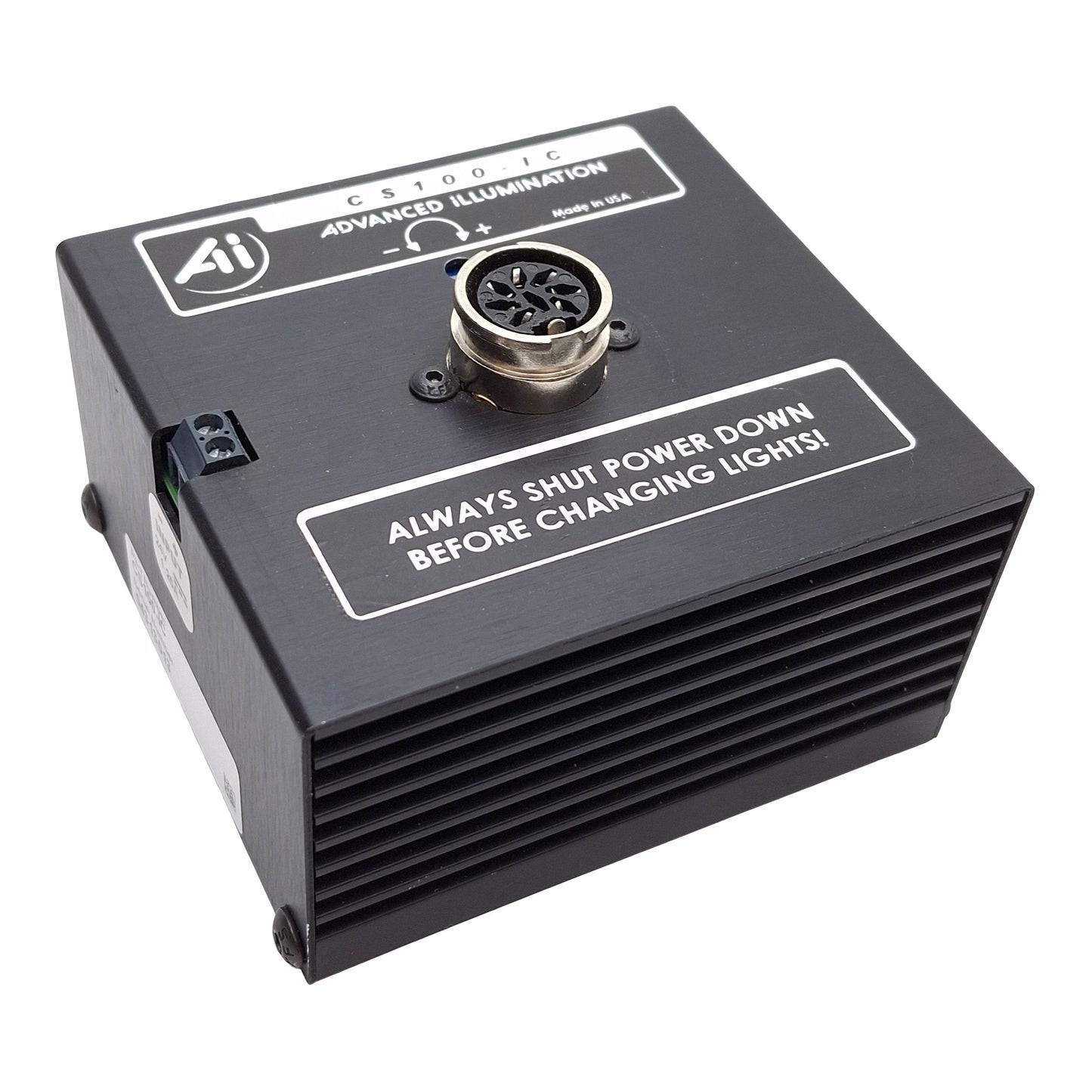 Used Advanced Illumination CS100-IC Machine Vision Light Power Supply, 24VDC