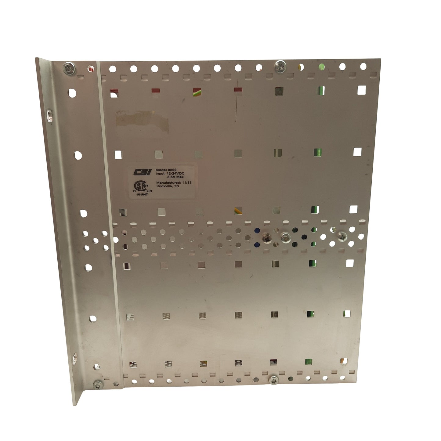 Used CSI 6500 Machinery Health Monitor Chasse, 14 Card Slots, Input 24VDC