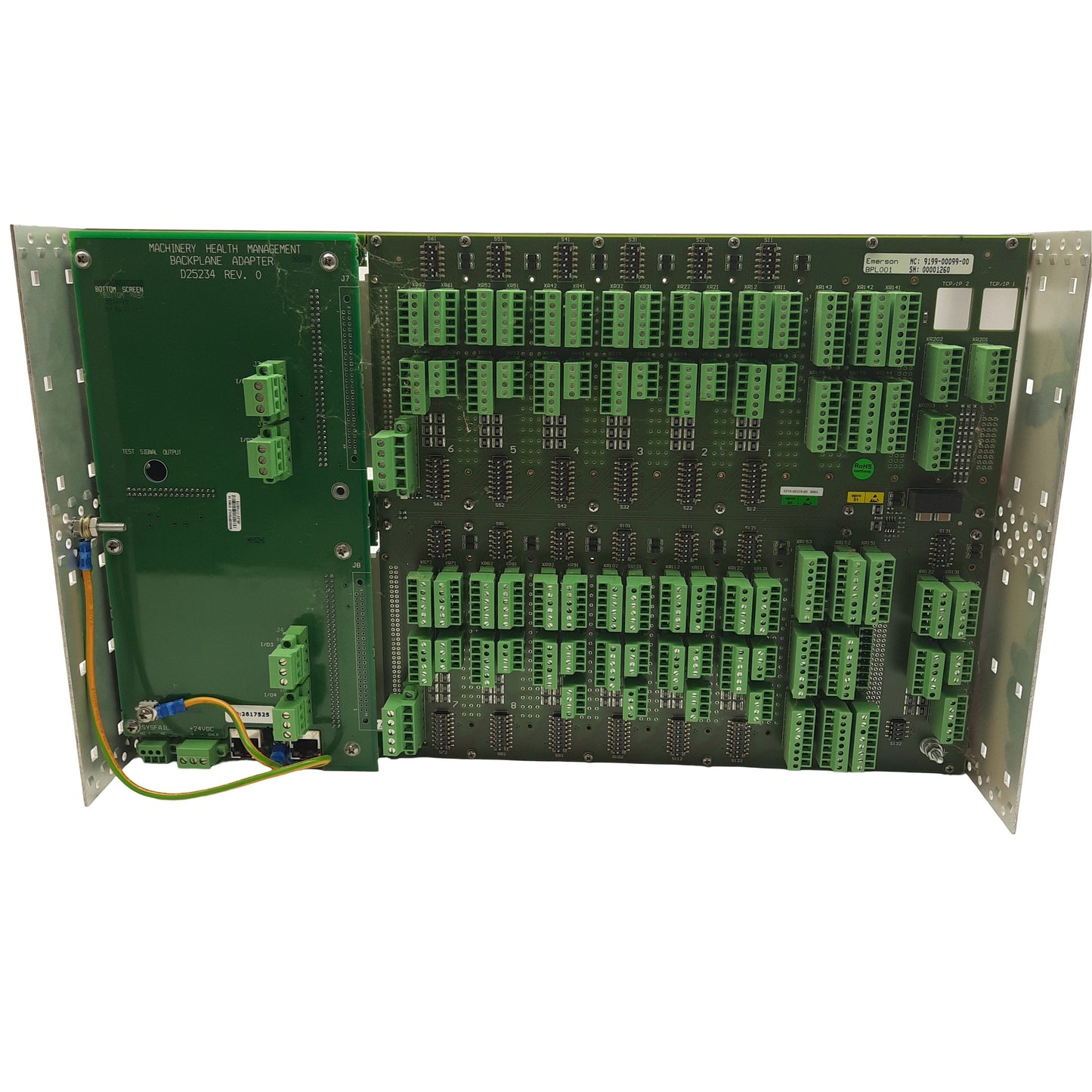 Used CSI 6500 Machinery Health Monitor Chasse, 14 Card Slots, Input 24VDC