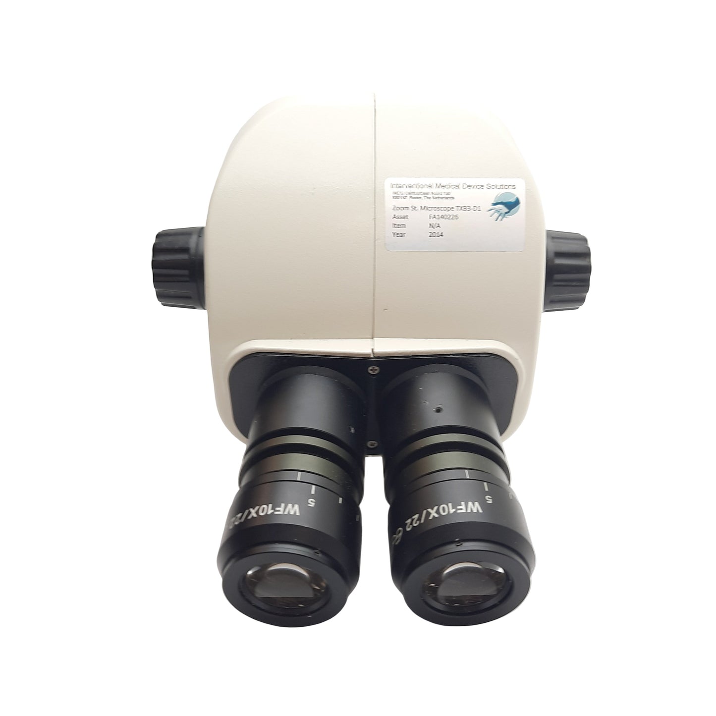 Used IMDS TXB3-D1 Zoom St. Microscope Head, Zoom Ratio 1:6.7, 6.7X-45X Zoom, 105mm