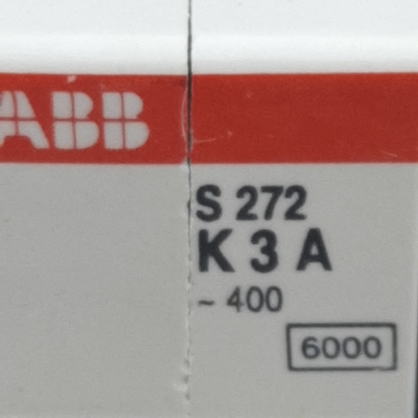 Used Lot of 2 ABB S272-K3A Circuit Breaker, 2-Pole, 3A 277/480VAC, DIN Rail