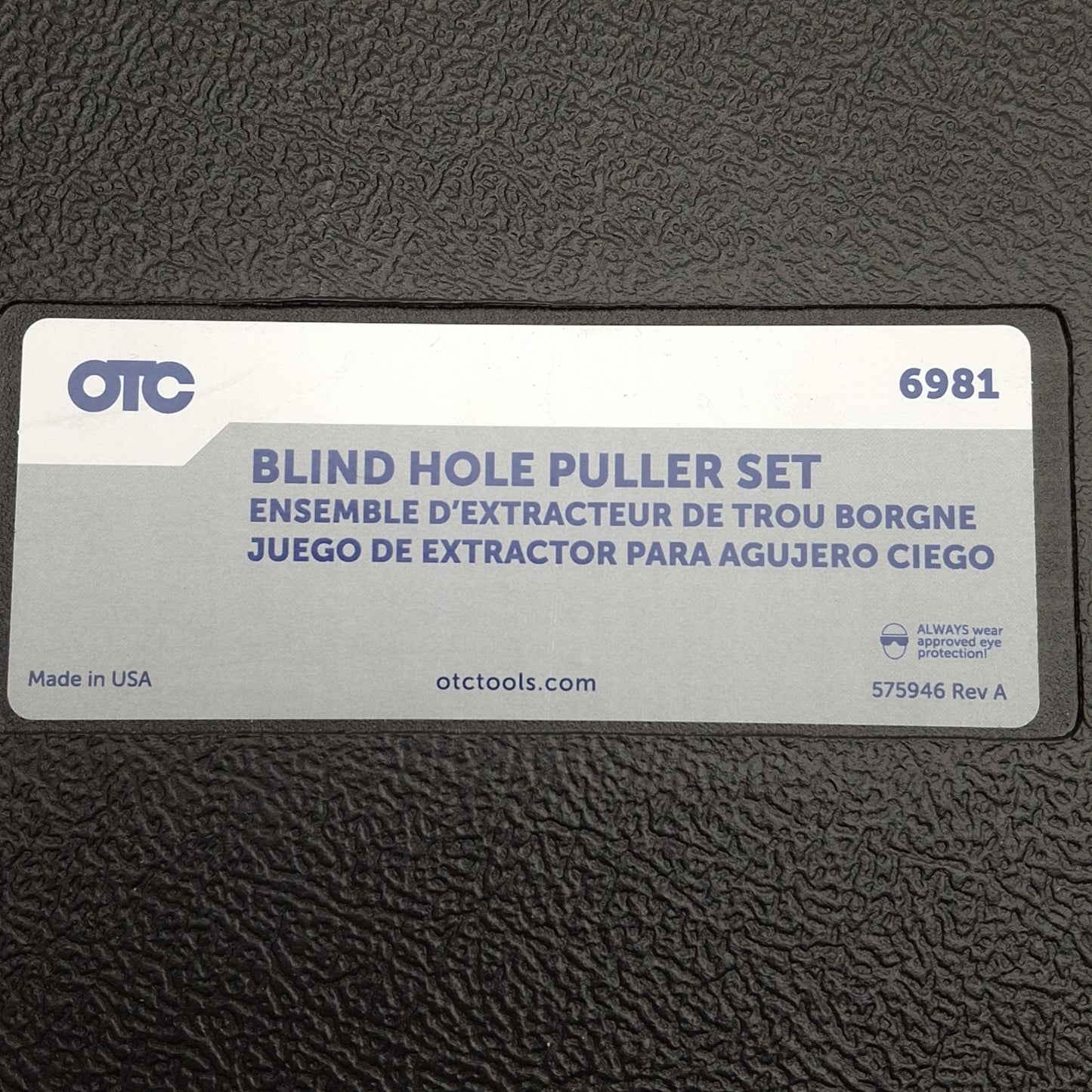 Used OTC Tools & Equipment 6981 Blind Hole Puller Set, ø5/16in to ø1-1/4in ID Holes