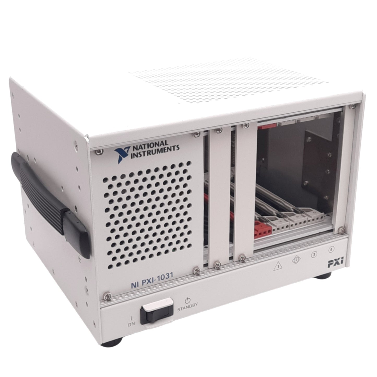 Used National Instruments PXI-1031 PXI Chassis, 4-Slot, 100-240VAC 4-2A, w/ Fan