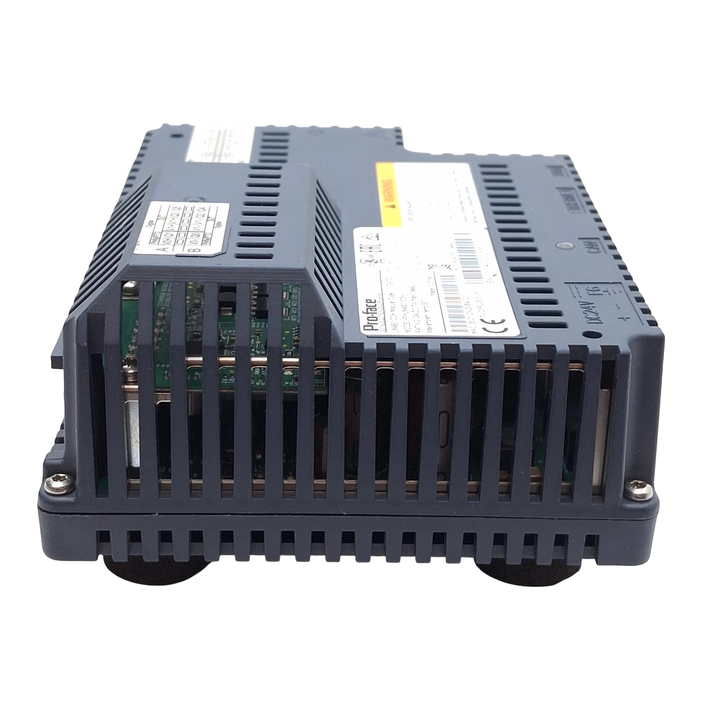 Used Pro-face PFXLM4B01DDK HMI Rear Module, DIO / Sink Output, RS-232C/RS-485, 24VDC