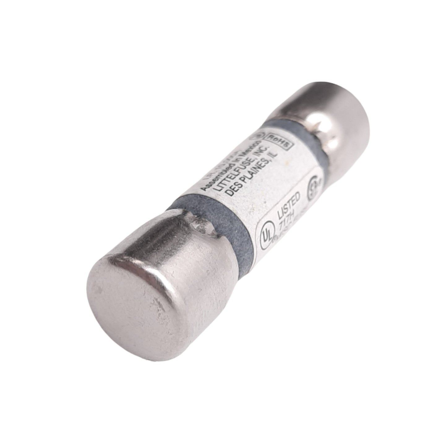 New Lot of 5 Littelfuse FLQ-2 Time Delay Midget Fuses, 2A 500VAC, Class CC