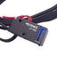 New Keyence LV-S62 Laser Sensor Head, 660nm Laser, 5m Range, 2m Cable, w/ Reflector