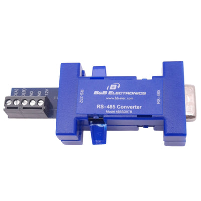 Used B&B 485SD9TB Interface Converter, RS-232 to RS-485, 115.2kb/s, *Damaged Casing