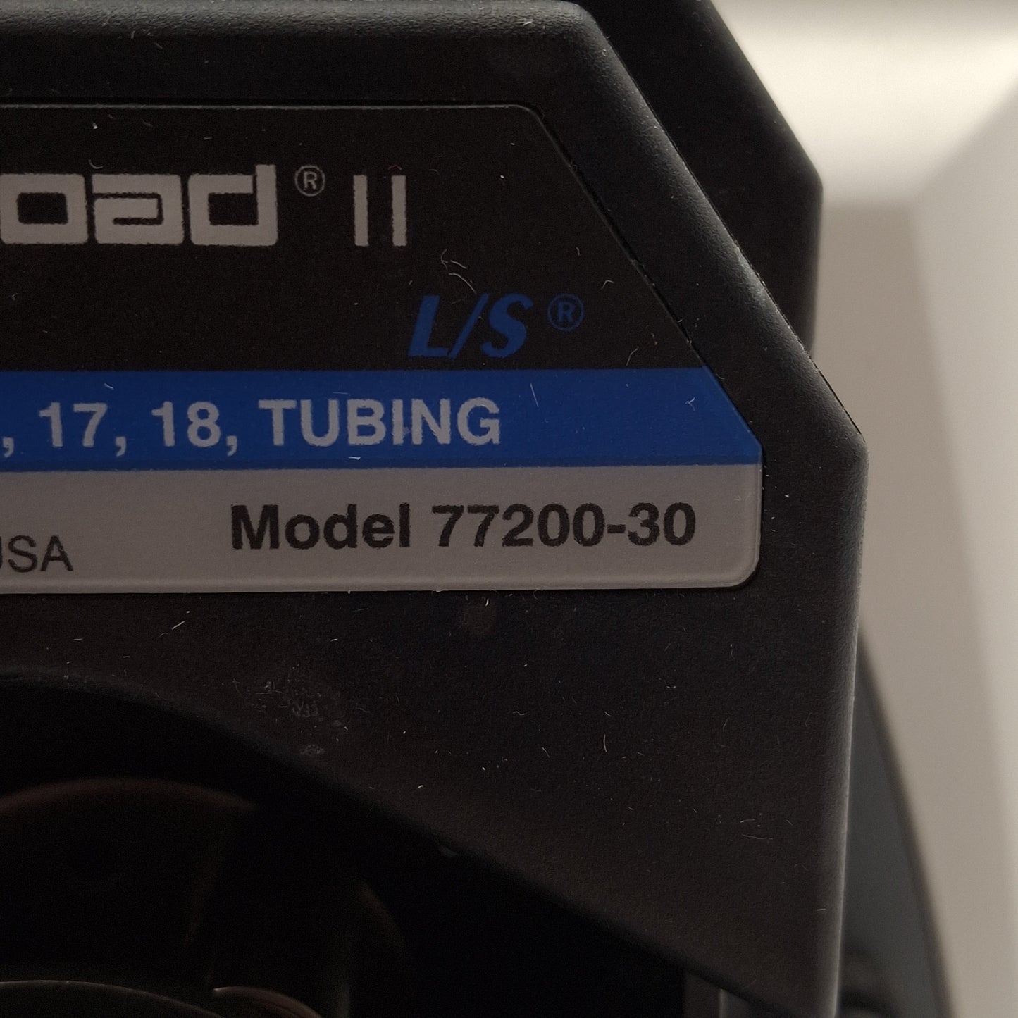 Used Cole Parmer 07551-40 Masterflex Digital Drive w/ 77200-30 Easy-Load II Pump Head