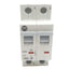 New Allen Bradley 1492-SP2D060 Circuit Breaker, 2Pole, 6A, 415VAC, DIN Rail