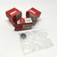 New Lot of 5 MRC R4AFF Sealed Ball Bearings Ø1/4" Bore, Ø3/4" OD, 9/32" Wide