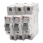 Used Lot of 3 Cutler-Hammer WMS1C02 Circuit Breaker, 1-Pole, 2A 240/415VAC, DIN Rail