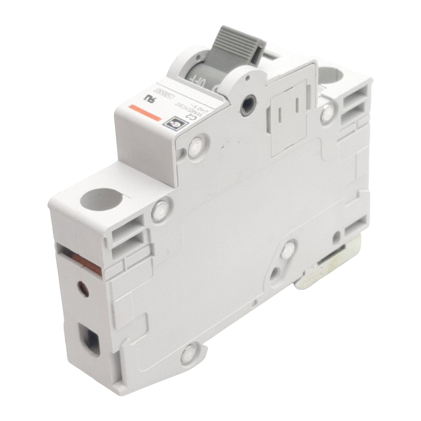 Used Lot of 3 Cutler-Hammer WMS1C02 Circuit Breaker, 1-Pole, 2A 240/415VAC, DIN Rail