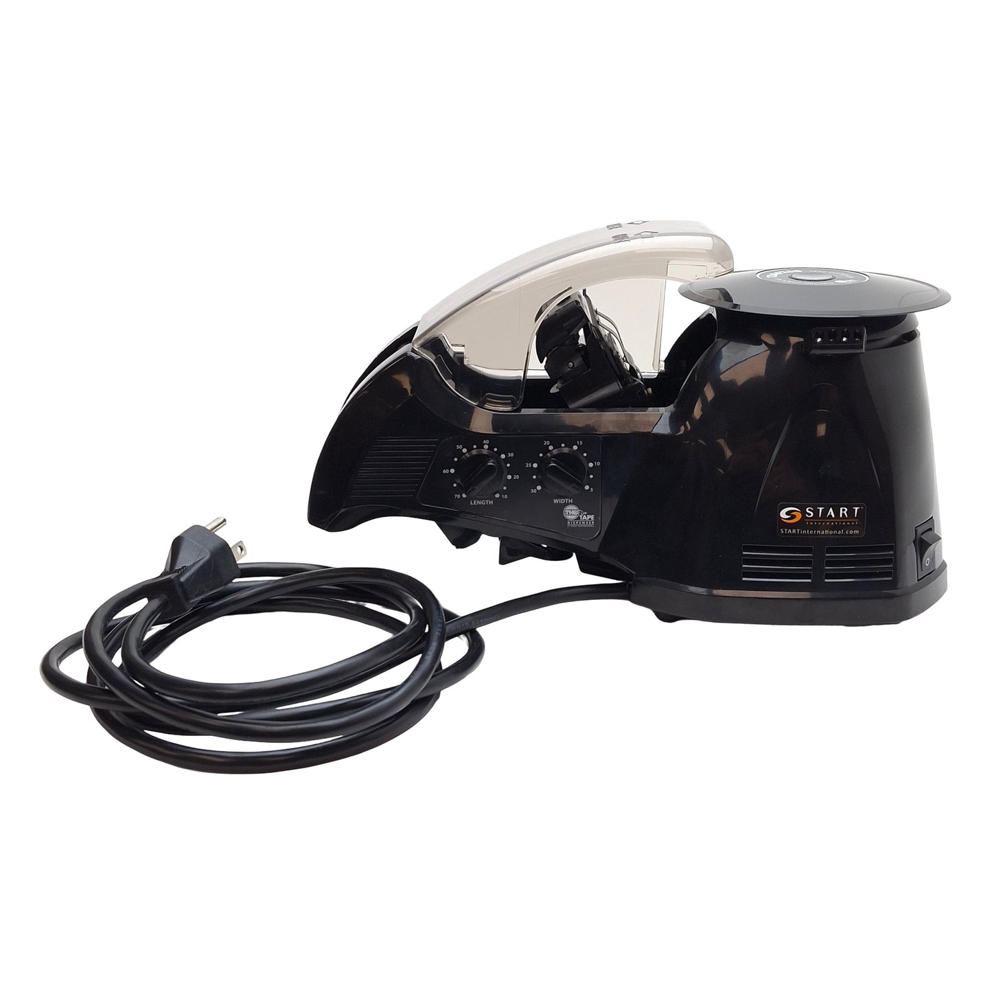 Used Start International TDA025B Carousel Tape Dispenser, 10-70mm Cut Length, 115VAC
