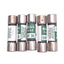 Used Lot of 5 Eaton Bussmann BAF-30 Fast Acting Midget Fuses, 30A, 125VAC, Class CC