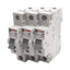 Used Lot of 3 Cutler-Hammer WMS1C01 Circuit Breaker, 1-Pole, 1A 240/415VAC, DIN Rail