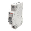 Used Lot of 3 Cutler-Hammer WMS1C01 Circuit Breaker, 1-Pole, 1A 240/415VAC, DIN Rail