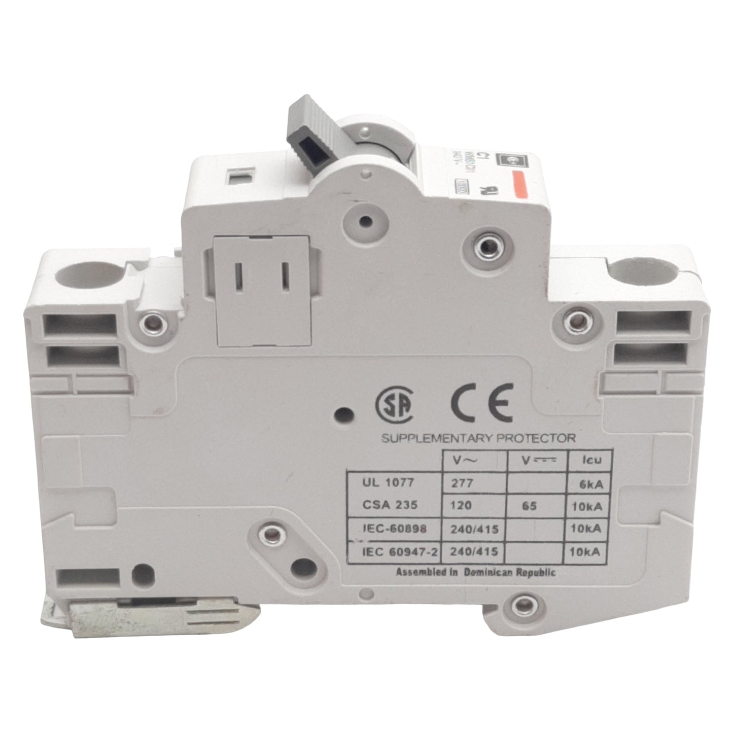 Used Lot of 3 Cutler-Hammer WMS1C01 Circuit Breaker, 1-Pole, 1A 240/415VAC, DIN Rail