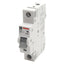 Used Lot of 2 Cutler-Hammer WMS1C10 Circuit Breaker, 1-Pole, 10A 240/415VAC, DIN Rail