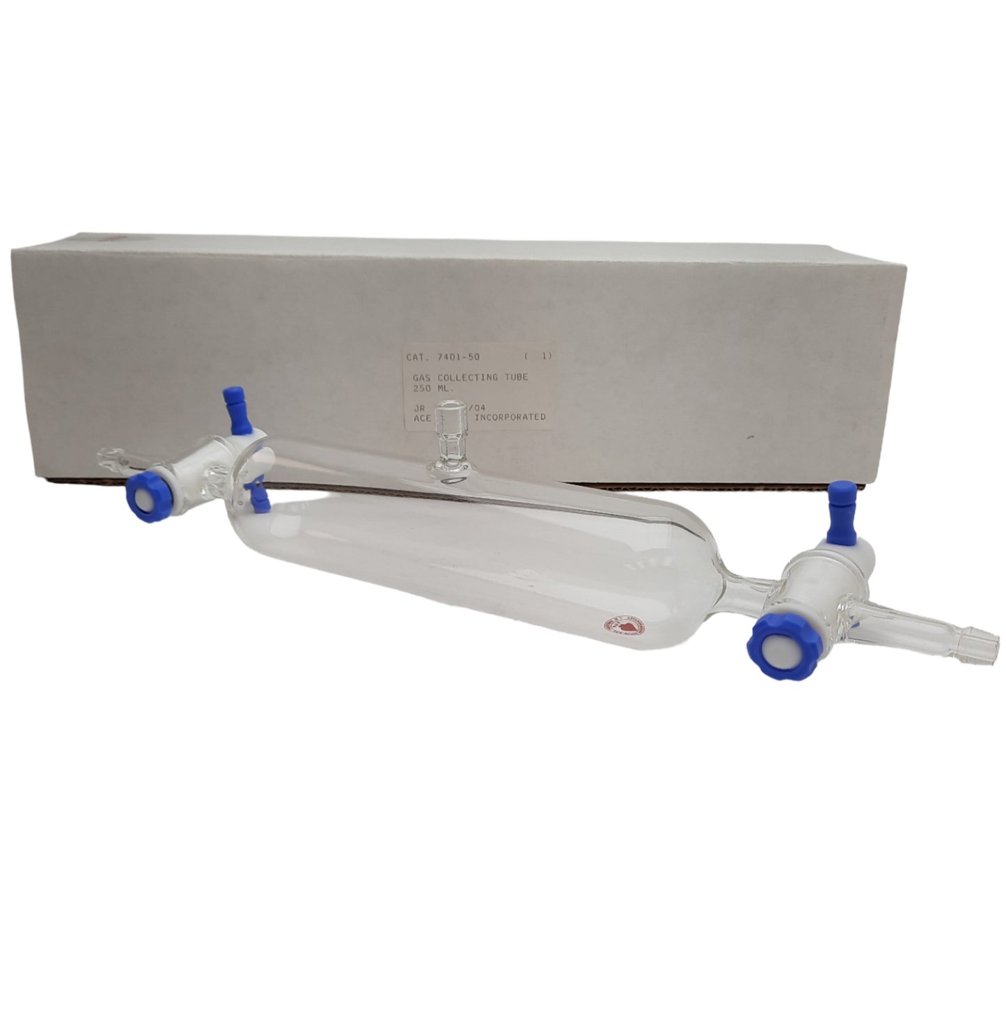 New Sigma Aldrich Z180742-1EA Gas Collecting Tube 250ml, 1:5 Teflon Plug, 10mm