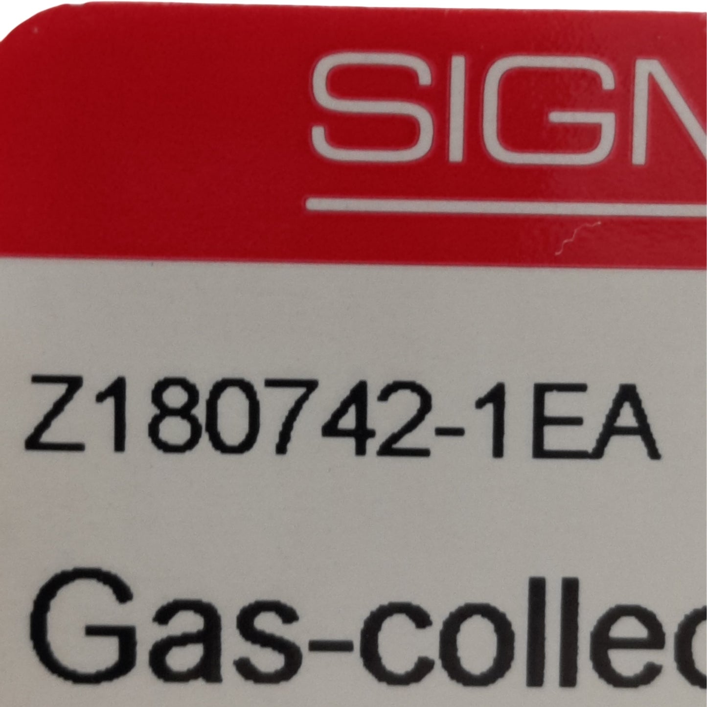 New Sigma Aldrich Z180742-1EA Gas Collecting Tube 250ml, 1:5 Teflon Plug, 10mm