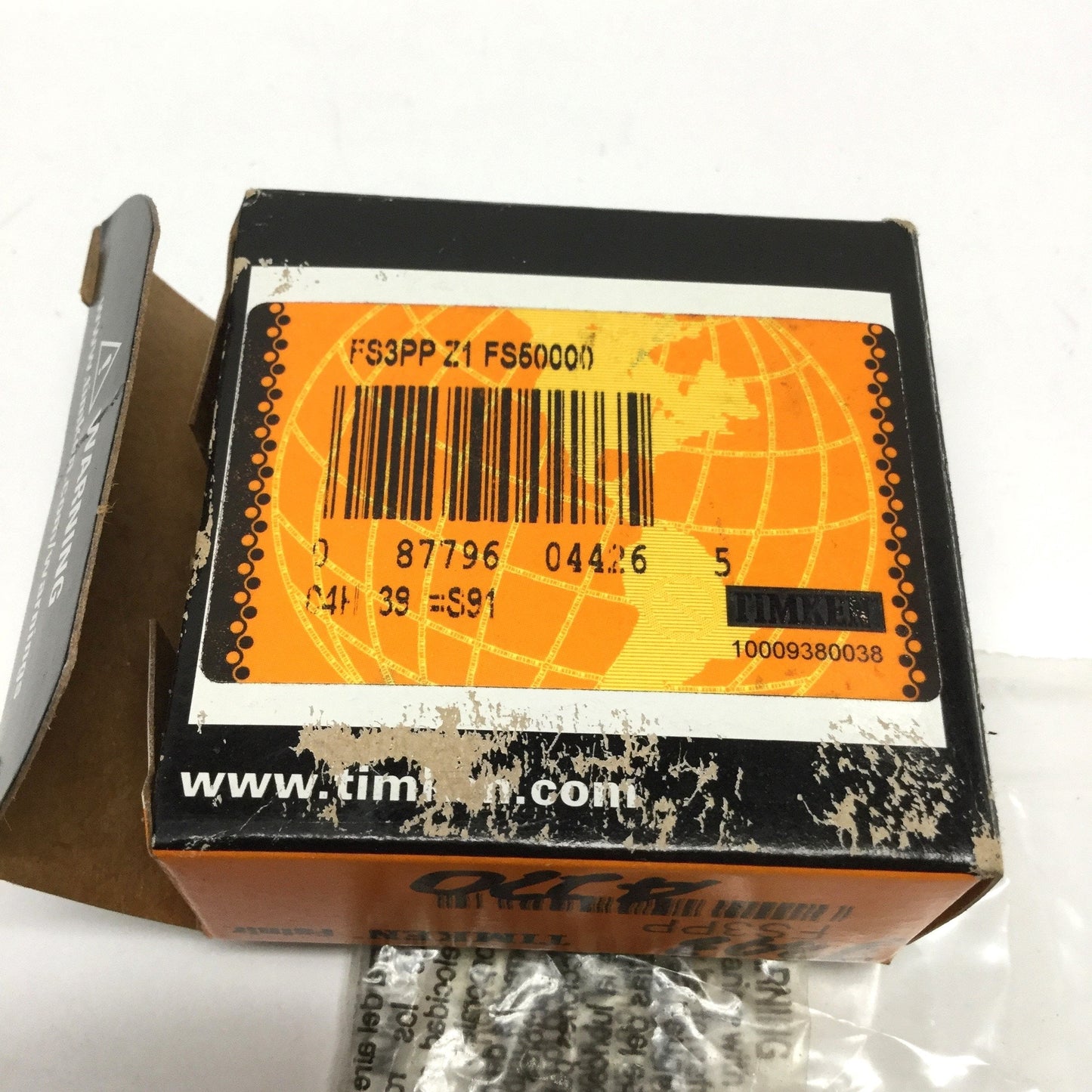 New Timken Fafnir FS3PP Flanged Ball Bearing Ø3/8 Bore, Ø7/8 OD, 9/32" Wide