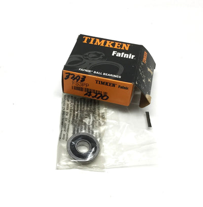 New Timken Fafnir FS3PP Flanged Ball Bearing Ø3/8 Bore, Ø7/8 OD, 9/32" Wide