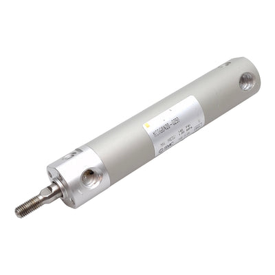 Used SMC NCDGBN20-0250 Pneumatic Cylinder ø3/4in Bore, 2-1/2in Stroke, 145PSI, 1/8NPT