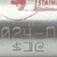 Used Bimba 024-D Pneumatic Cylinder, ø9/16in Bore, 4in Stroke, #10-32 Ports, 250psi