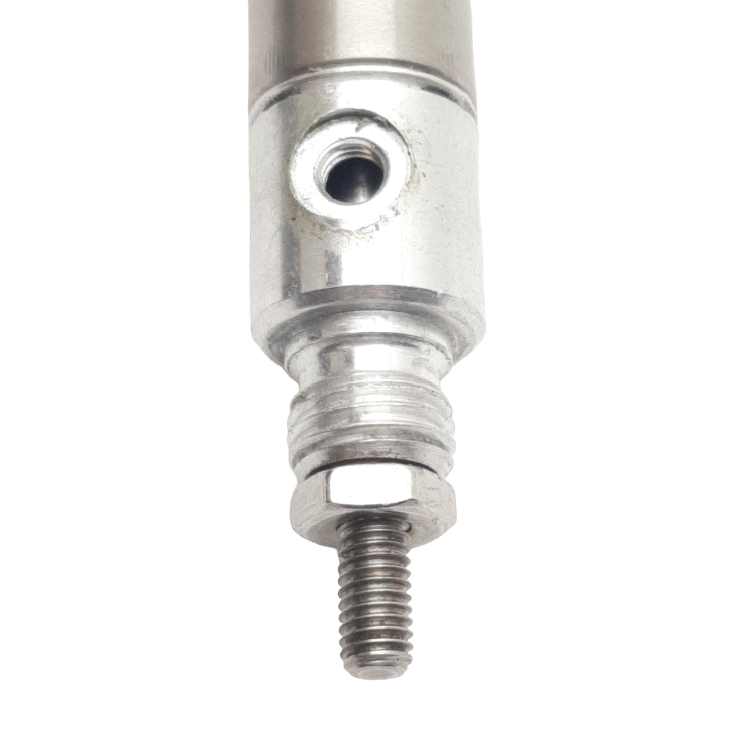 Used Bimba 024-D Pneumatic Cylinder, ø9/16in Bore, 4in Stroke, #10-32 Ports, 250psi
