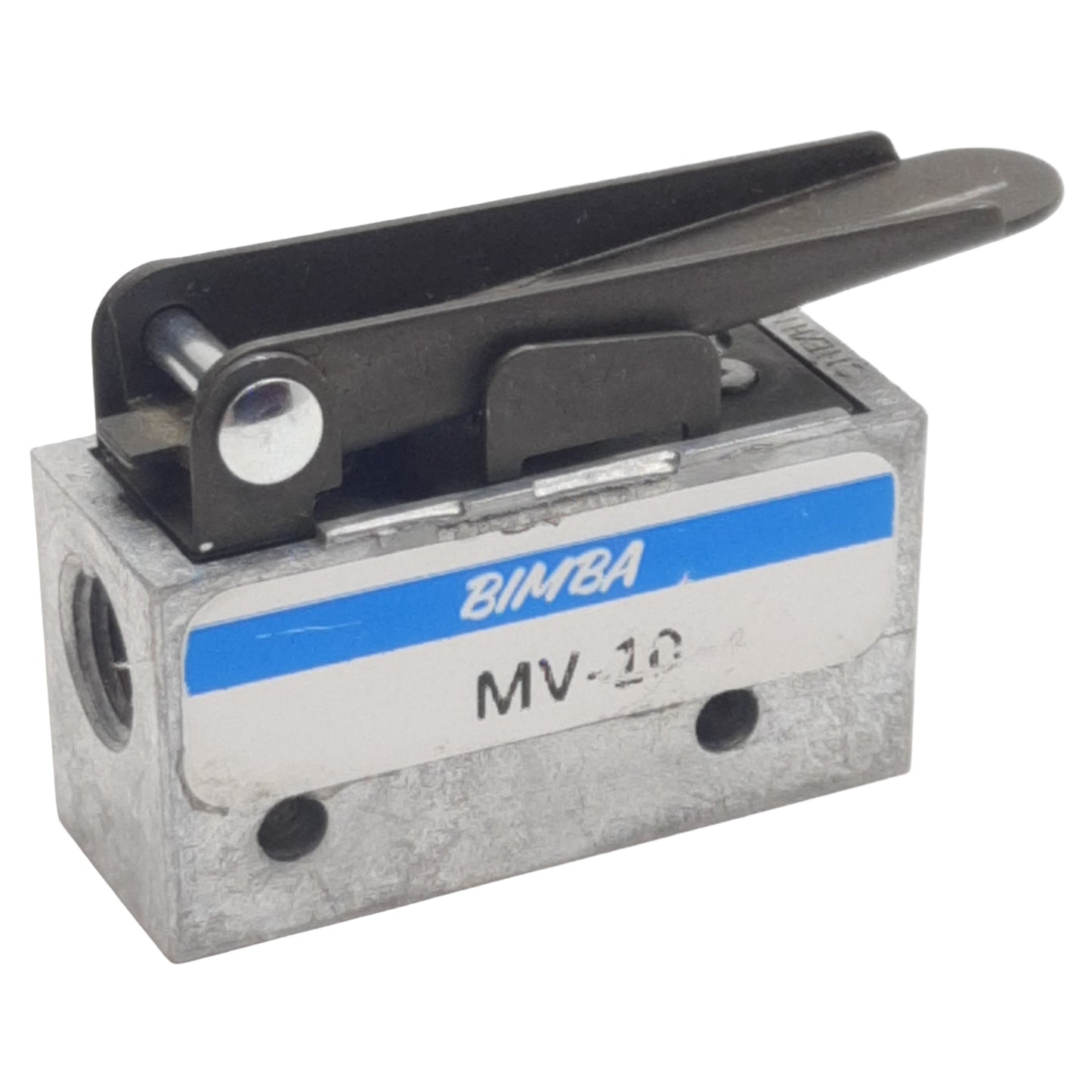 Used Bimba MV-10 Pneumatic Valve, 2/3-Way, 1/8in x 1/8in NPT Female, 40µm, 120psi