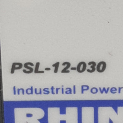 Used Automation Direct PSL-12-030 RHINO Power Supply, 100-240VAc In, 12VDC 2.1A Out