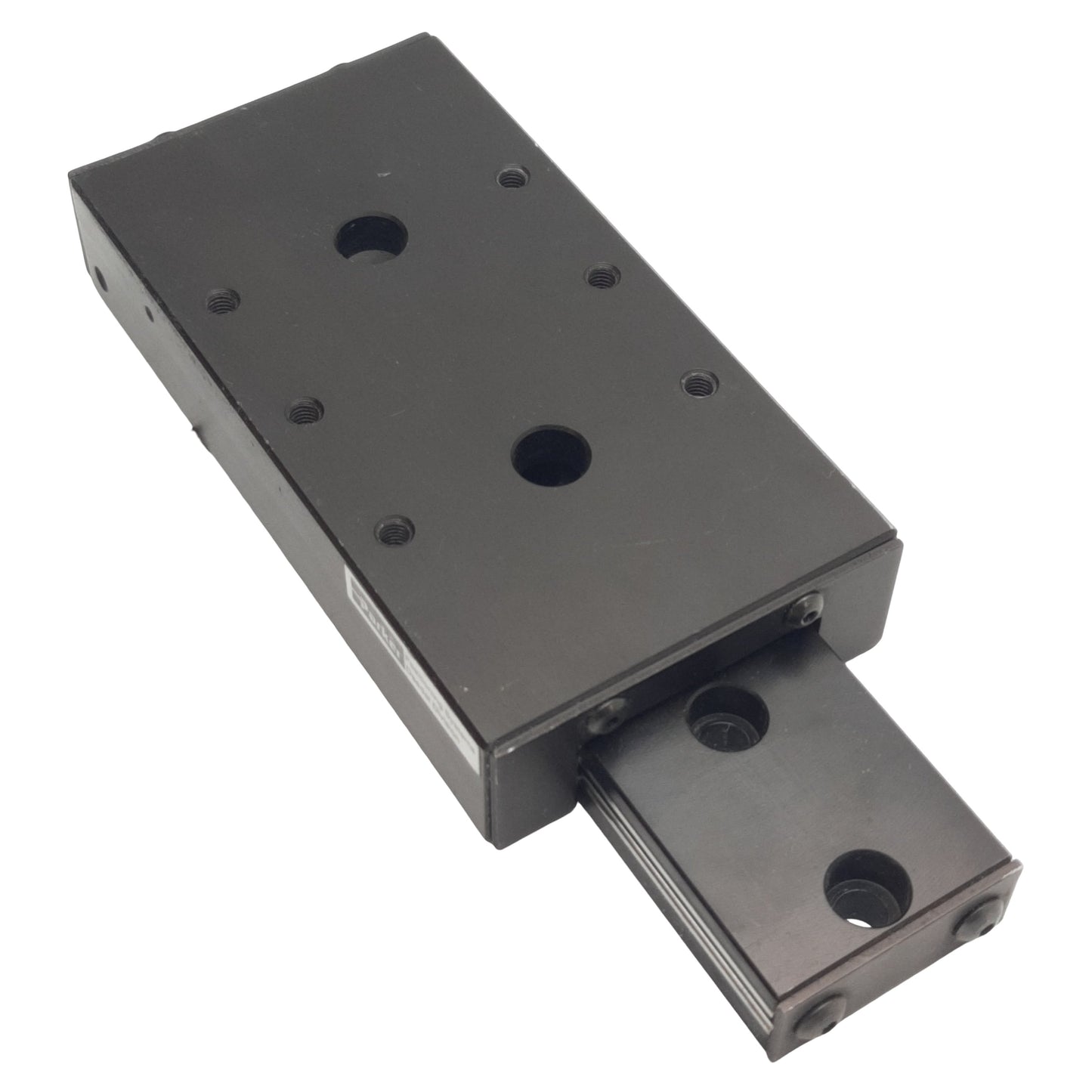 Used Parker 4701 Ball Bearing Manual Linear Slide, 3in Travel, 100lbs Load