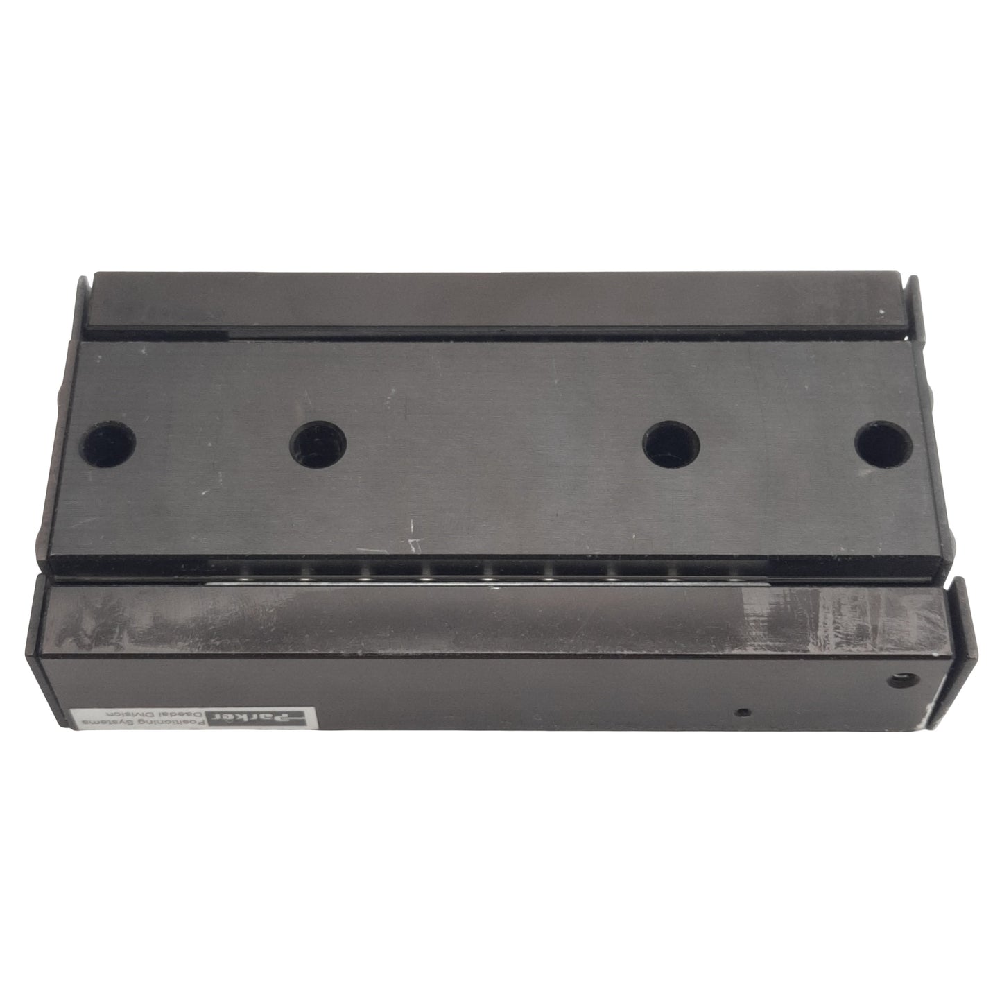 Used Parker 4701 Ball Bearing Manual Linear Slide, 3in Travel, 100lbs Load