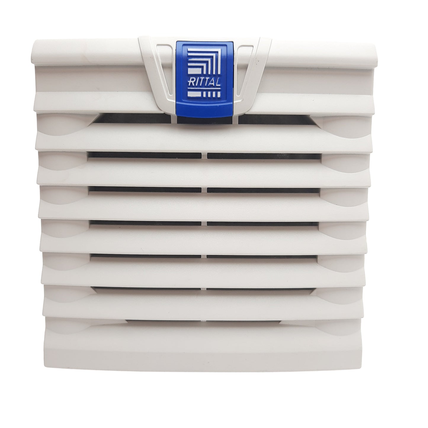 Used RITTAL SK 3237.200 Outlet Filter Vent Cover 116.5mm x 116.5mm, w/ 230VAC Fan