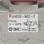 Used SMC VHS20-N02-Z Pressure Relief Valve, 1/4" x 1/4" x 1/8" NPT Female, 15-150psi