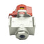 Used SMC VHS20-N02-Z Pressure Relief Valve, 1/4" x 1/4" x 1/8" NPT Female, 15-150psi